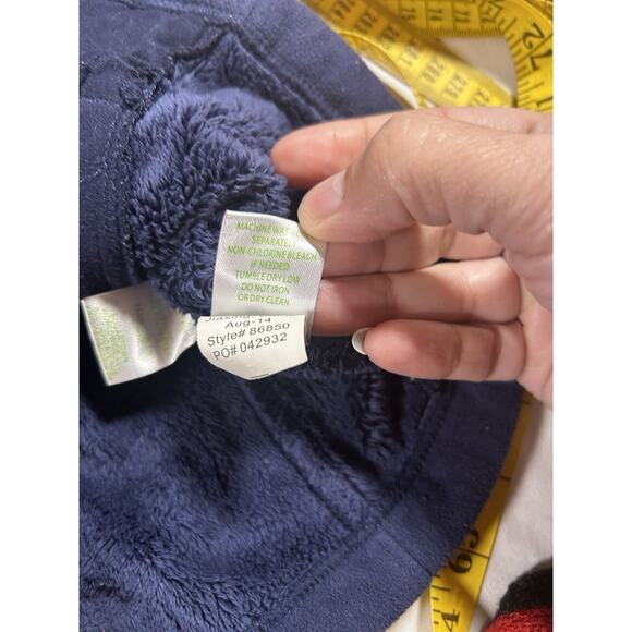 Lilly Pulitzer Sherpa Lined Fleece Full Zip Jacket Womens Size XS Blue Casual - Picture 5 of 8